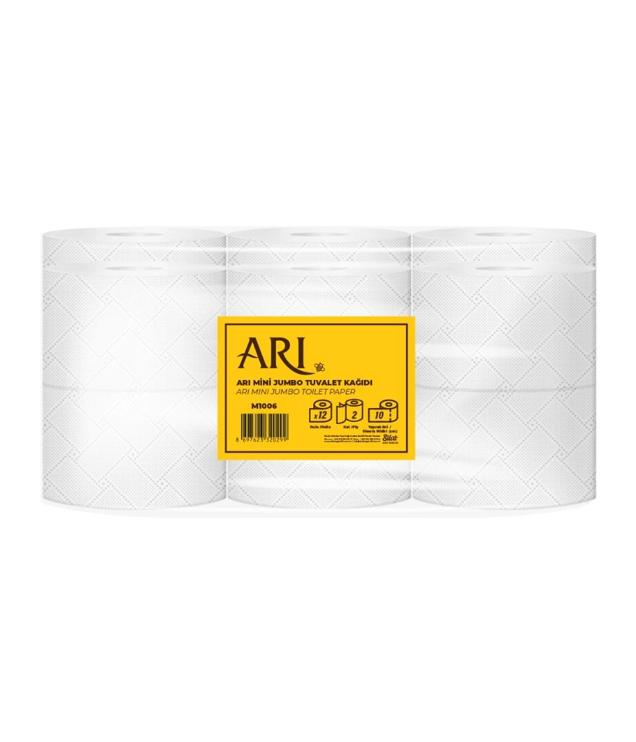 Arı Mini Jumbo Tuvalet Kağıdı (4 kg)
