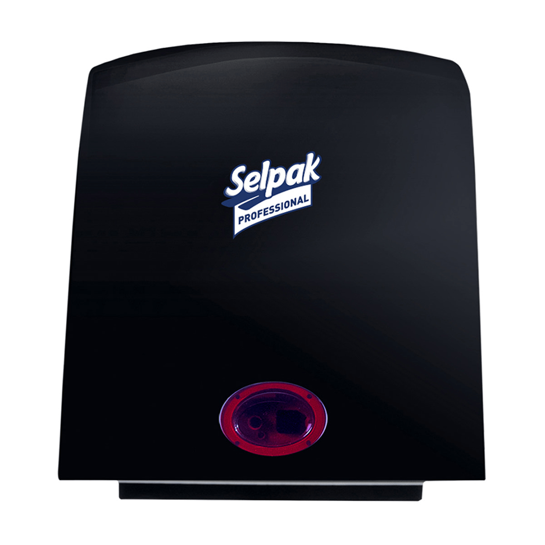 Selpak Professional Sensörlü Havlu Dispenseri Siyah -1