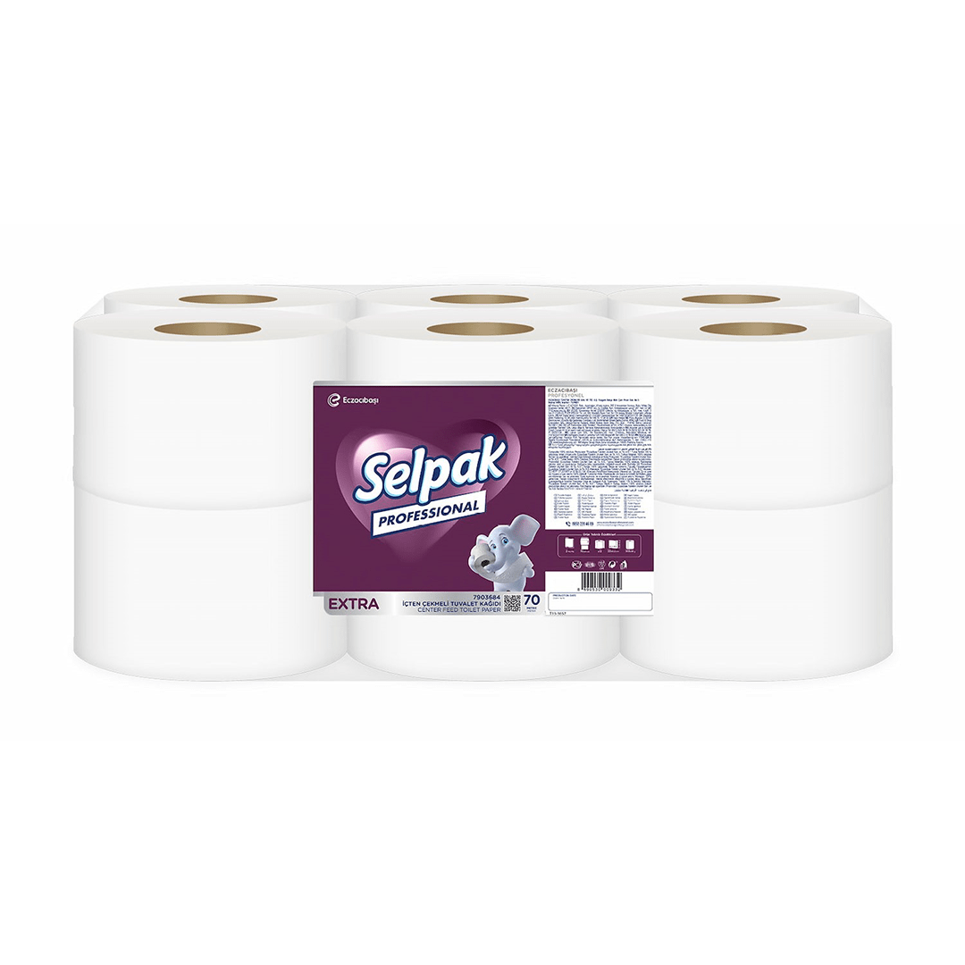 Selpak Professional Extra İçten Çekmeli Tuvalet Kağıdı 70m