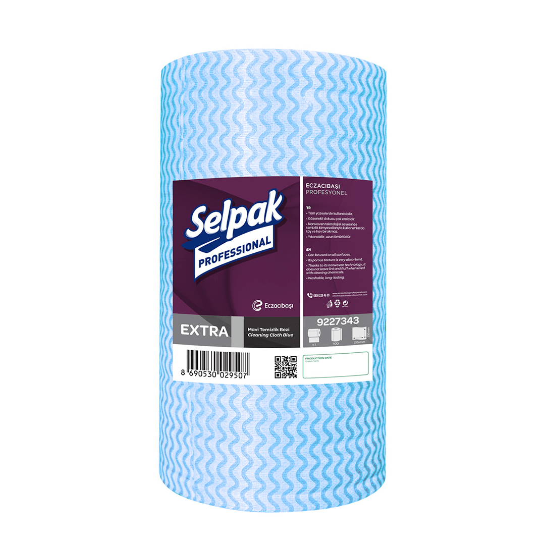 Selpak Professional Nonwoven Rulo Temizlik Bezi