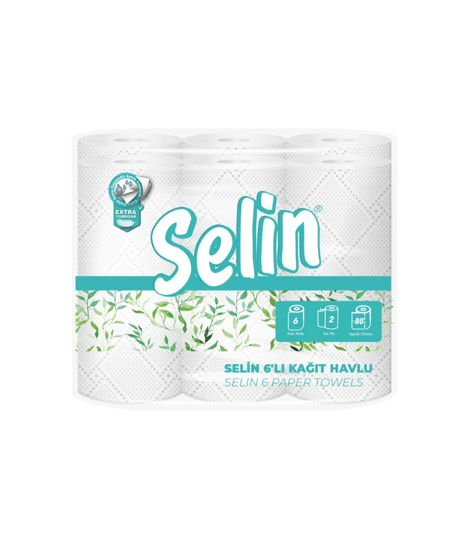 Selin 6'lı Kağıt Havlu