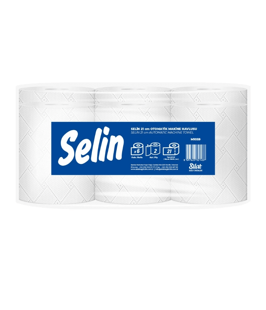 Selin 21 cm Otomatik Makine Havlusu (TSE)